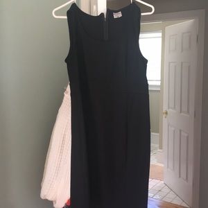 Black maternity cocktail dress